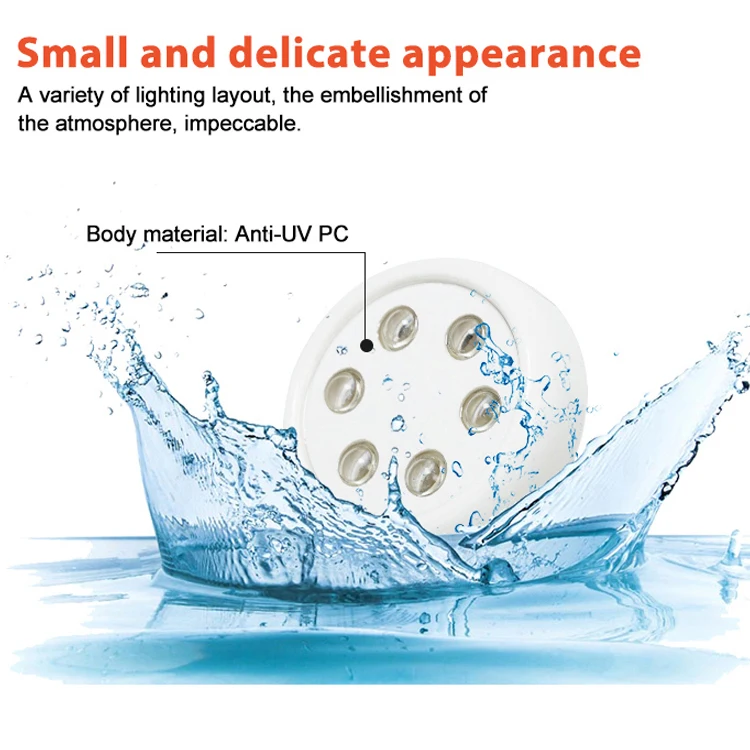 LGT Quality Merchant High-End LED Fish Tank Light Supplier Underwater Pond Lamp For Spa Swimming Pool