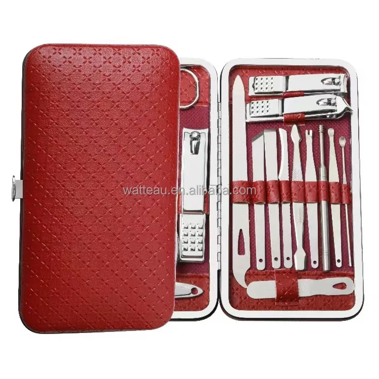 19 pieces Manicure Pedicure Set 19Pcs Manicure Set Cuticle Dead Skin Nail Clippers Set Toe Nail Cutter Tool Kit