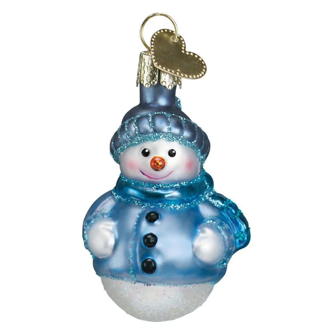 Christmas Mini Ornament Sets Glass Blown Ornaments for Christmas Tree Snowman,Christmas hanging decoration Eco-friendly