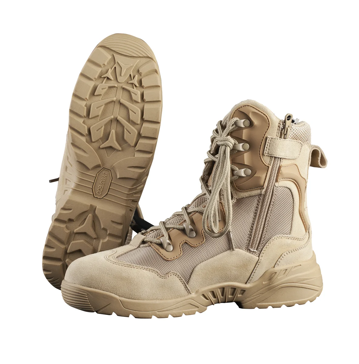 Custom OEM ODM Suede Leather Combat Military Boots Wear Resistant Non Slip Tactical Boots Army Commando Desert Boots For Men