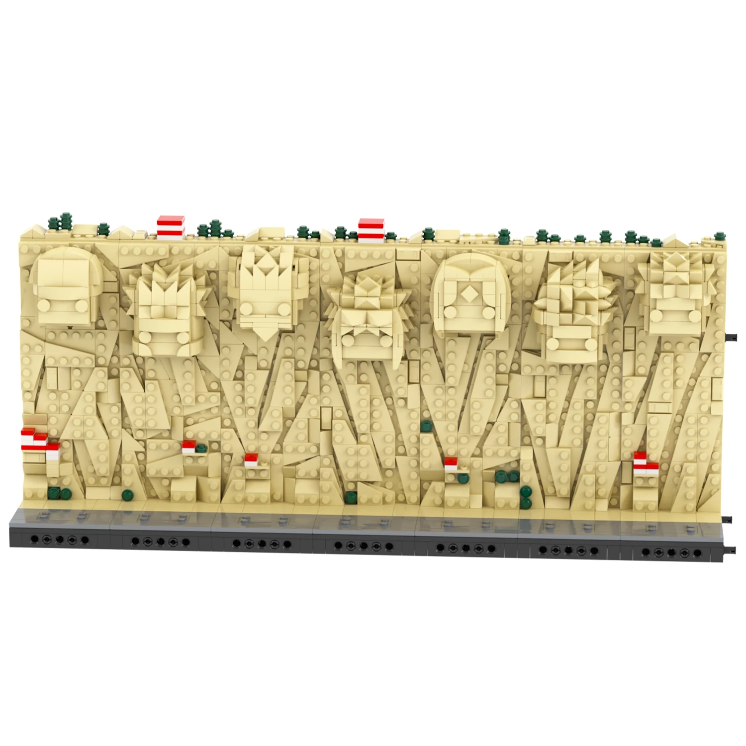 MOC7241-7247 японский Senju Hashirama Tobirama аниме MOC кирпичи Juguetes DIY строительные блоки Развивающие детские игрушки для мальчиков