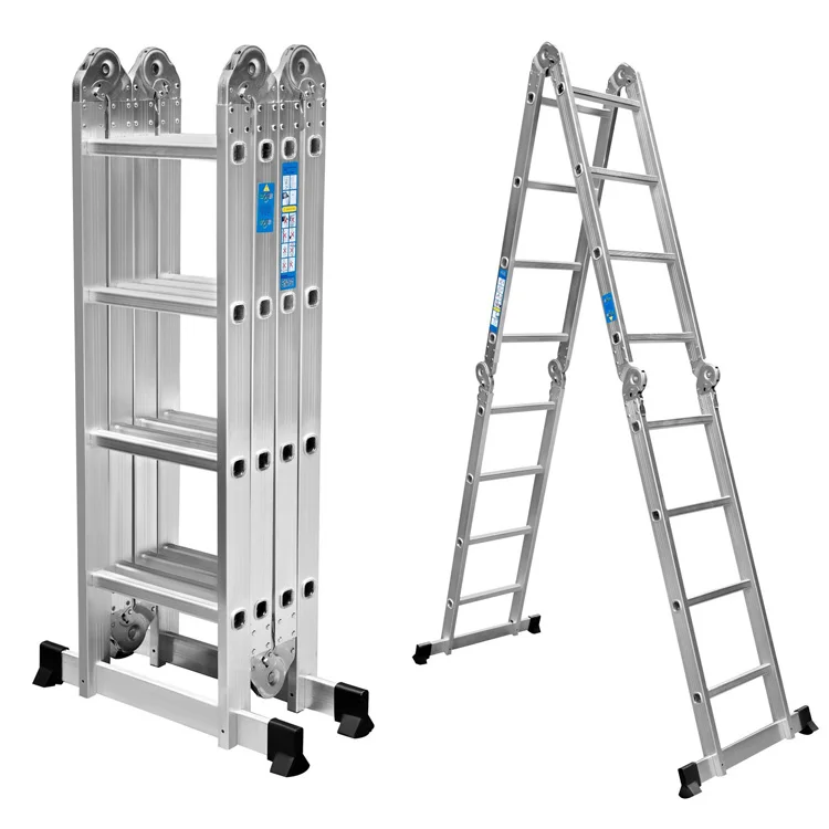 Hot Sale Multipurpose Compact Lightweight Folding Step Easy Store Ladder with EN131