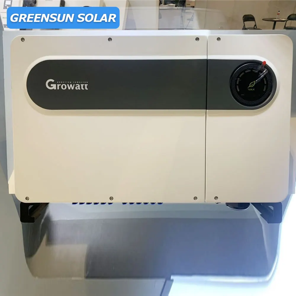 Трехфазные инверторы для солнечных батарей Growatt 220/230/380 В максимальная серия 50 кВт 60 70 80 400 станций