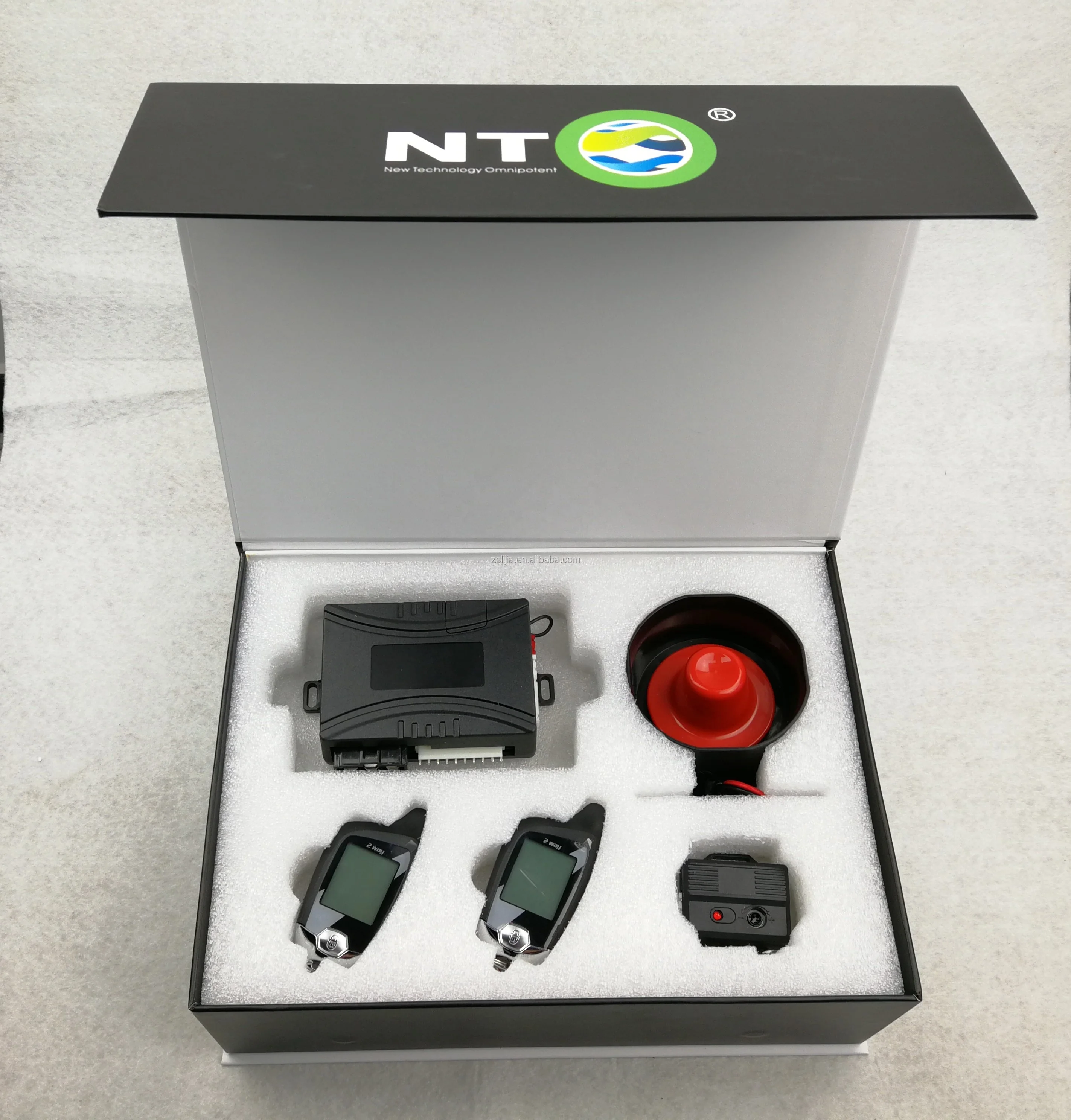 TIYPEOR Remote control start and door lock anti-theft alarm car security system