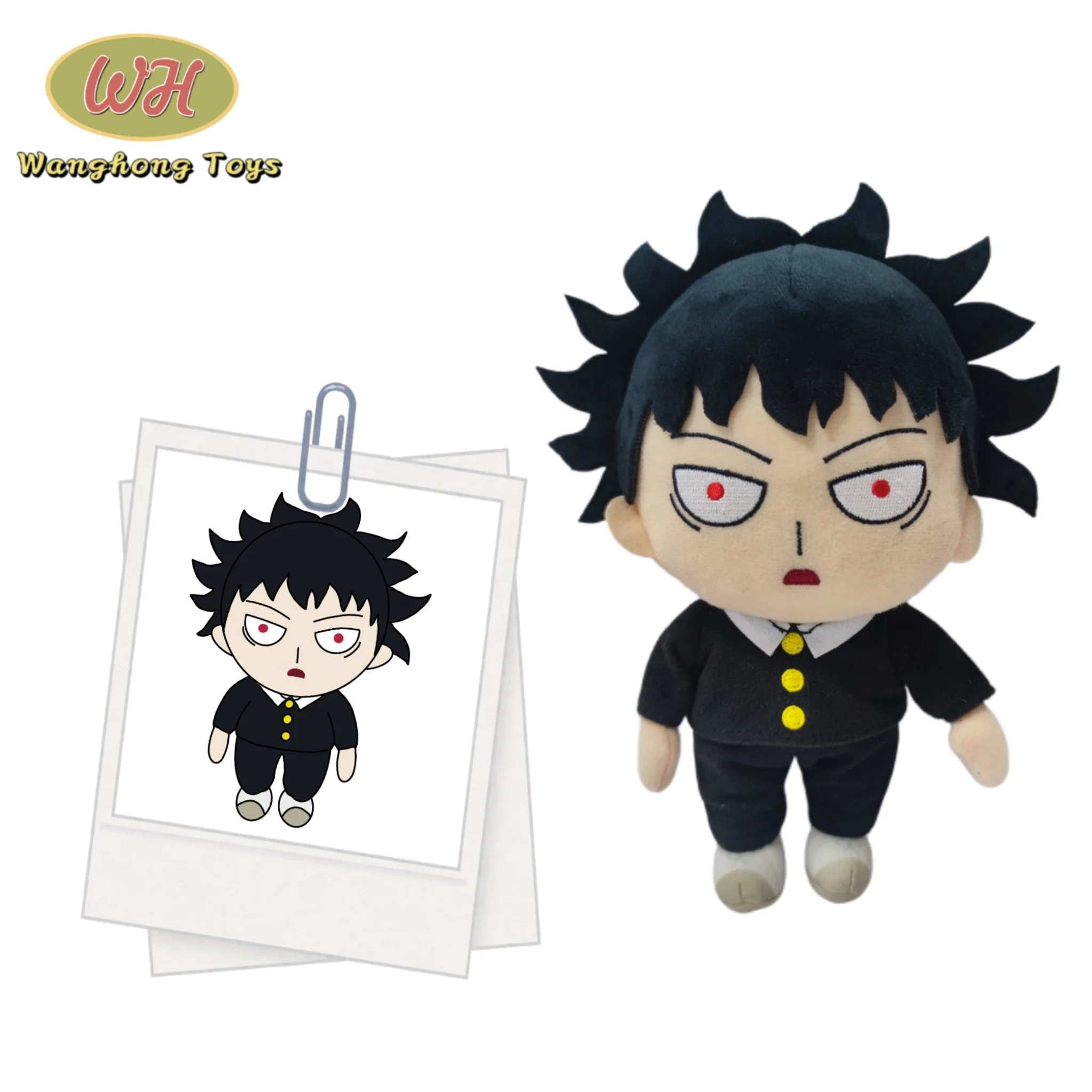 Custom plush toy customer original anime characters OEM 30 cm doll cotton dolls plush toy animes stuffed animal toys