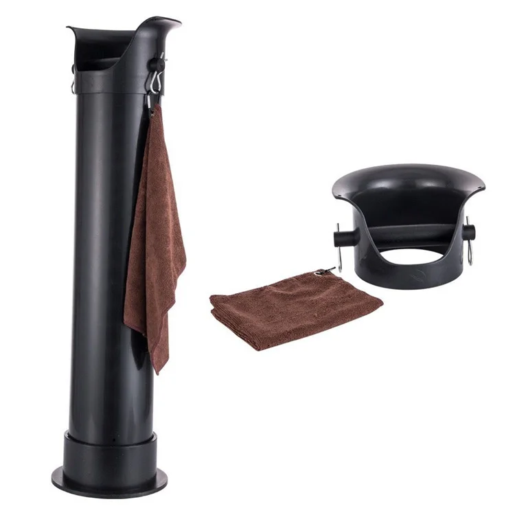 ABS Durable Coffee Knock Box Floor Standing Coffee Knock Box Shock-Absorbent Commercial Grade Cafe Espresso Knock Bin Container