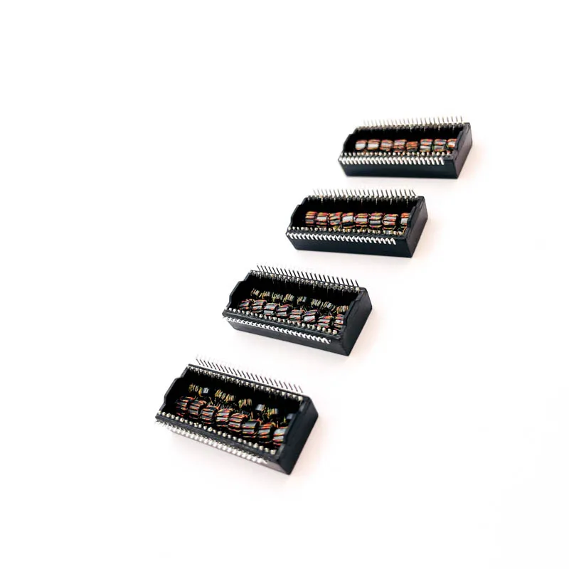 network transformer smd  48pin 1000mbps transformer plasma de red Magnetic module SMD NETWORK Filter