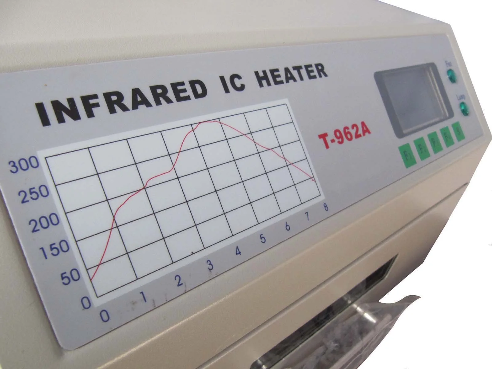 Infrared and Hot Air T962A Desktop Reflow Oven Conveyor 8Waves Soldering for PCB Welding SMT Assembly Line