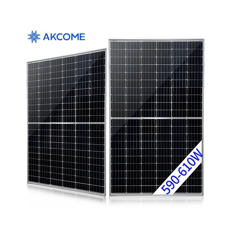 Akcome Solar Panel 550 Watt Mono Solar Panels Single-glass 530W 540W 550W Photovoltaic Panel Rotterdam