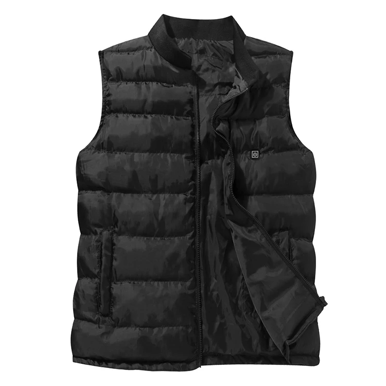 Anti-Shrink winter wool usb charging warning heated warm vest for outdoor
