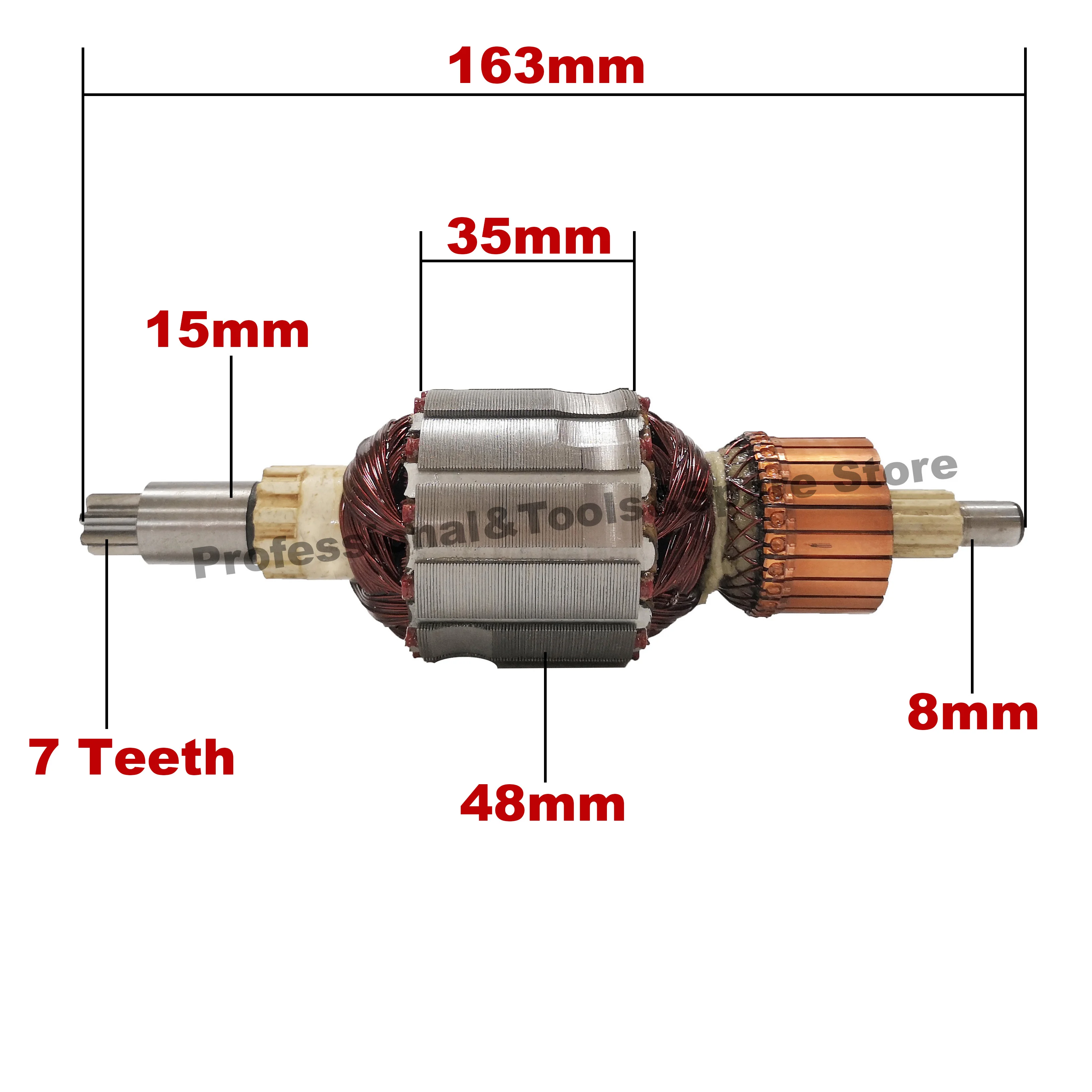  AC220-240V якоря ротор Замена для HILTI перфоратор