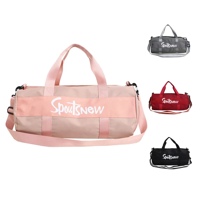 latest custom logo fashionable casual outdoor travel bag sports stylish gym bag for wet cloth for men and women