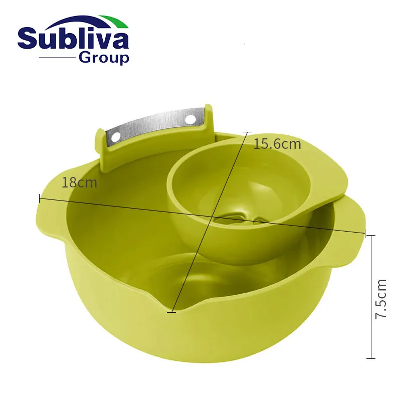 Mixing Bowls with Egg Separator