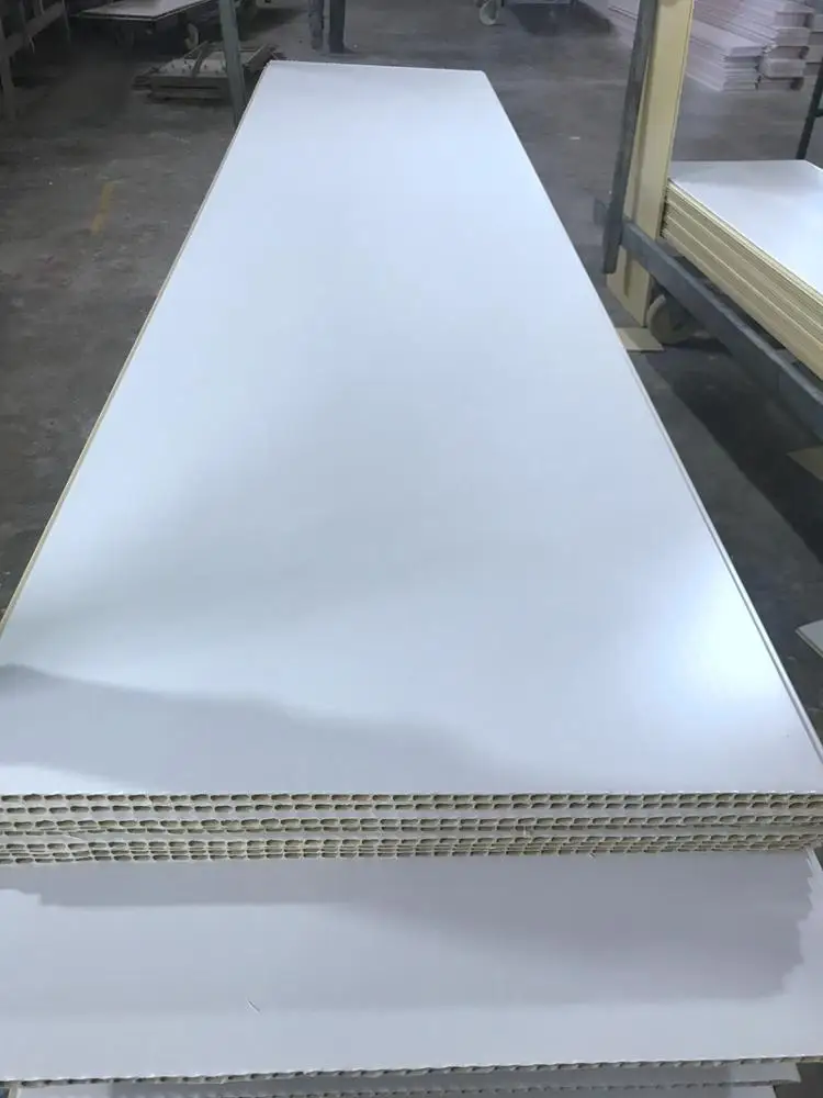 PVC False Ceiling Design Glossy White Panel for Hall Decoration