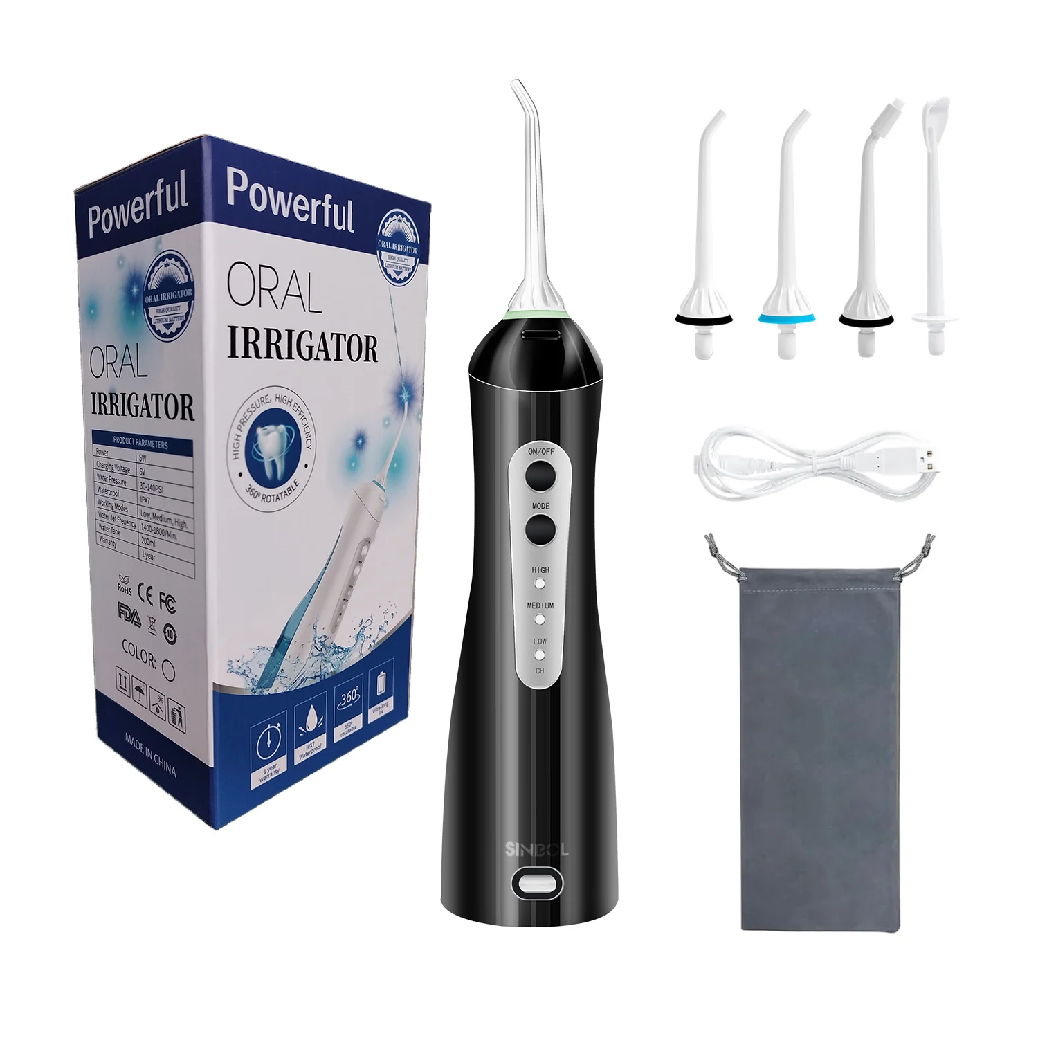 Портативный ирригатор для полости рта