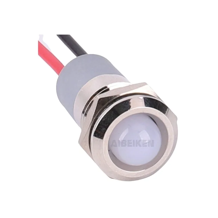 Signal 6mm mini led Red Green Yellow Blue White button lights 12v mini led pilot lights indicator lamp