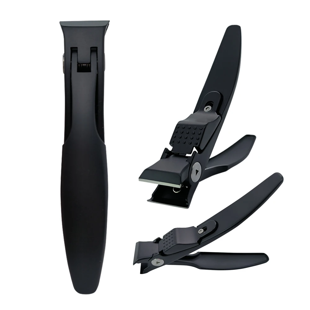 Кусачки для ногтей с коллектором большой черный маникюрный нож мужчин