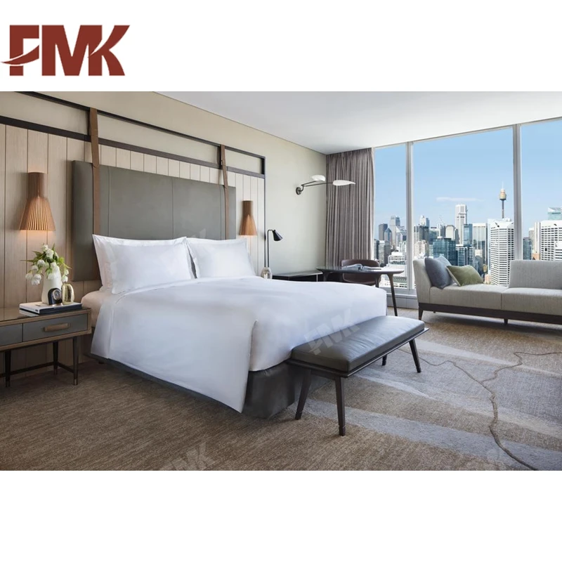 5 Star Hotel Furniture Bedroom Modern Bedroom Set With One-stop Services