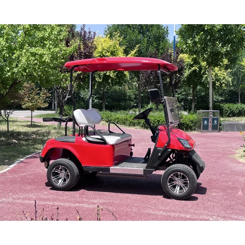 Оптовая продажа одобренная американцами 4WD внедорожная электрическая гольф-тележка 4-местная багги 48 В литиевая батарея новый металлический клубный автомобиль для осмотра достопримечательностей