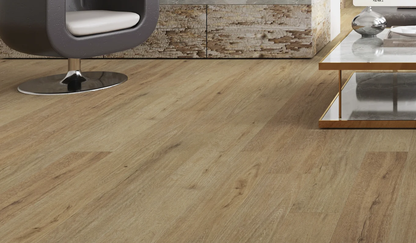 wood grain BP texture unipush uniclic vallinge 5G I4F patented click locking PVC rigid core certificated SPC vinyl tile flooring