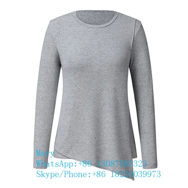 Футболка с длинным рукавом для беременных женщин простая футболка для грудного вскармливания