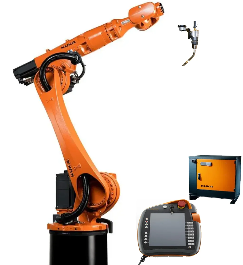 High Precision and Versatility Welding Robot KR16 R1610 KUKA Robot Industrial Equipment For Welding Stainless Steel Aluminum