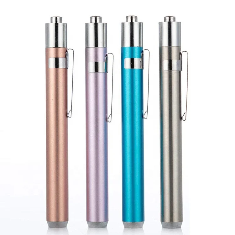 AAA Stainless Steel Torch 395NM 365NM Flashlight Portable Mini UV Pen light