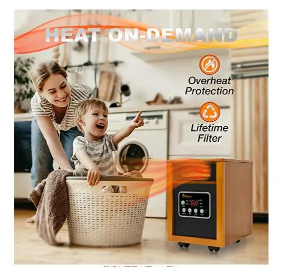 Infrared heater Portable space heater 1500 watts