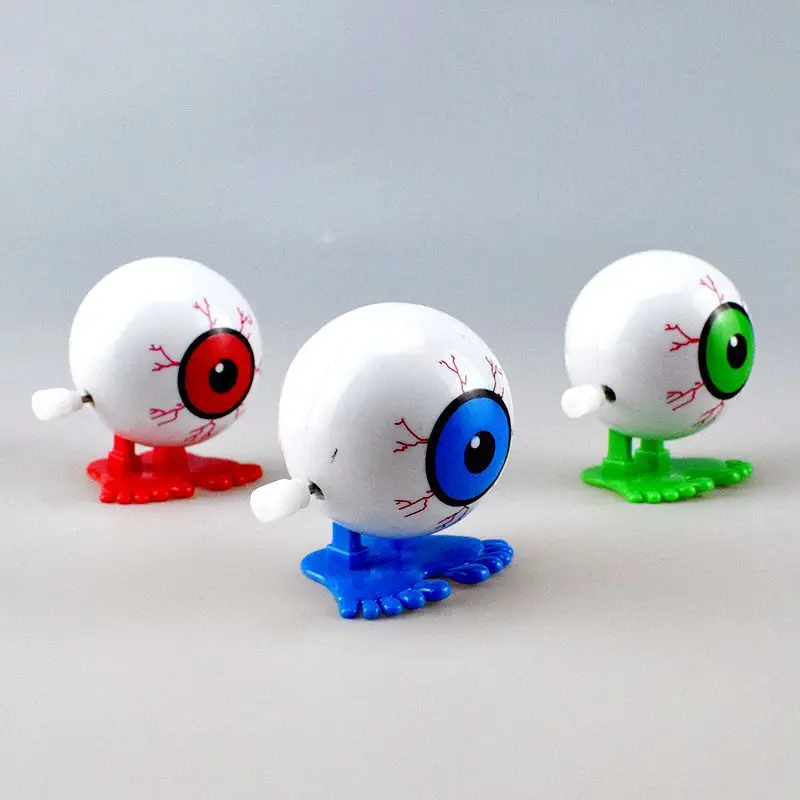 New Product 2023 Halloween Decompression Toy New Horror Eyeball Vent Ball Toys Wind Up Toy Halloween Gift