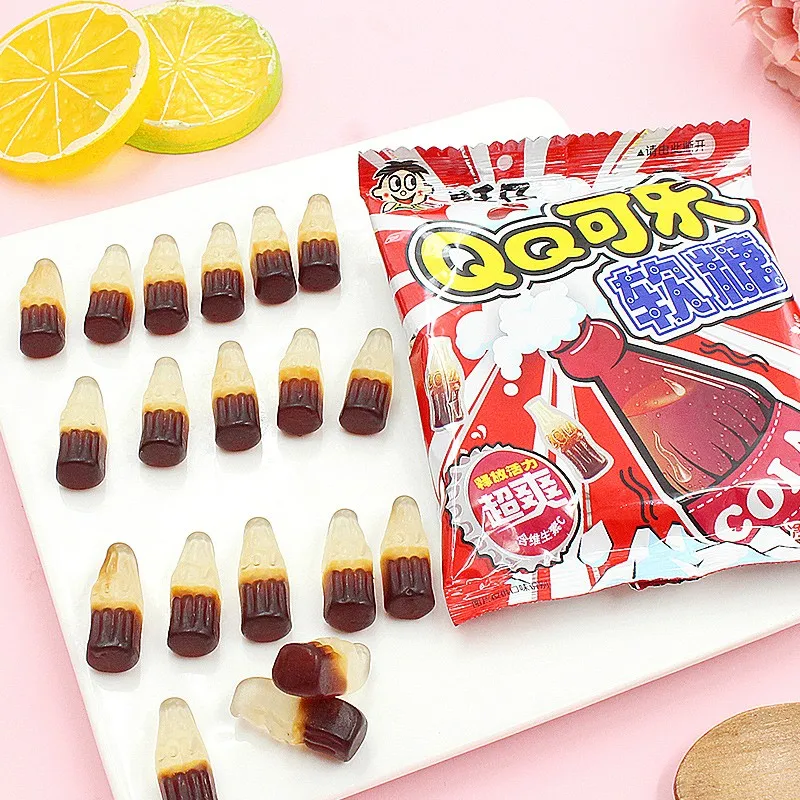 Оптовая продажа вкусные конфеты QQ дешевая вагзай 20 г фруктовая помадка для детей