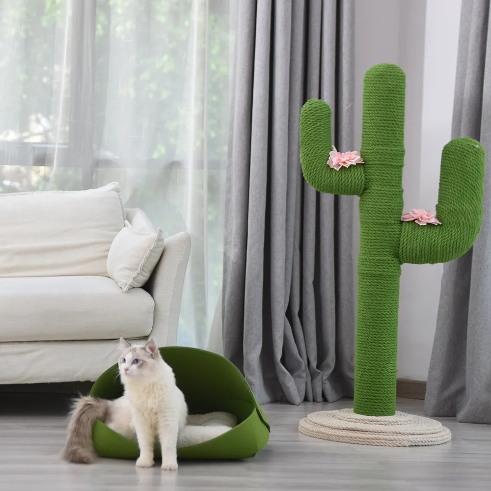 Climbing cactus cat scratching post cat scratch post sisal