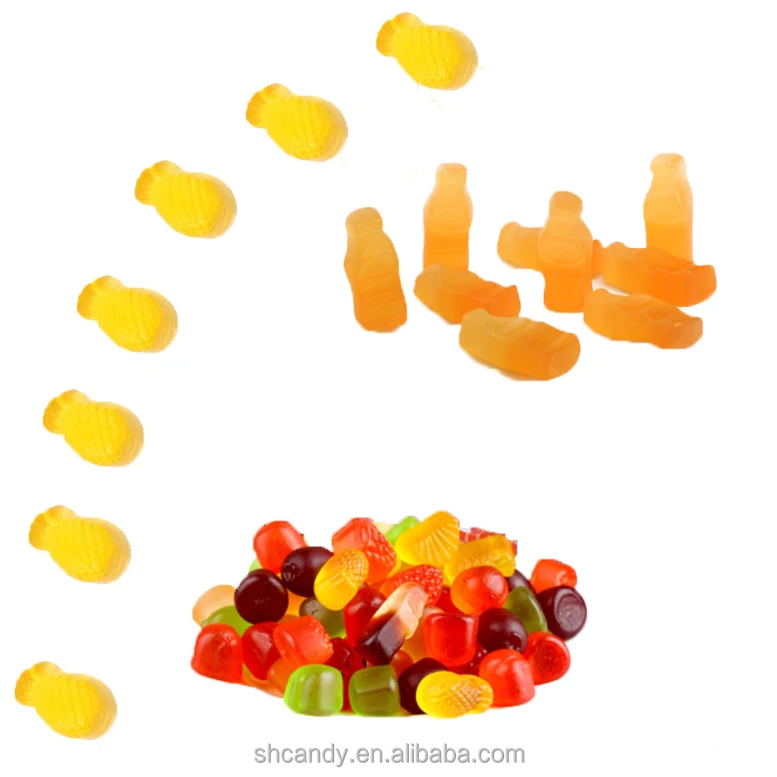 Automatic gummy candy production line making machine depositor starch mogul making machine