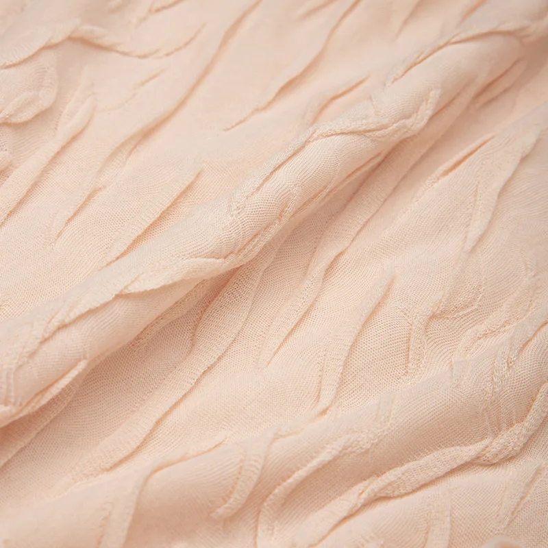 Customized Patter Color 95 Polyester 5 Spandex Knitted Soft Jacquard Hacci Fabric For Winter Sweaters knitted sweater fabric