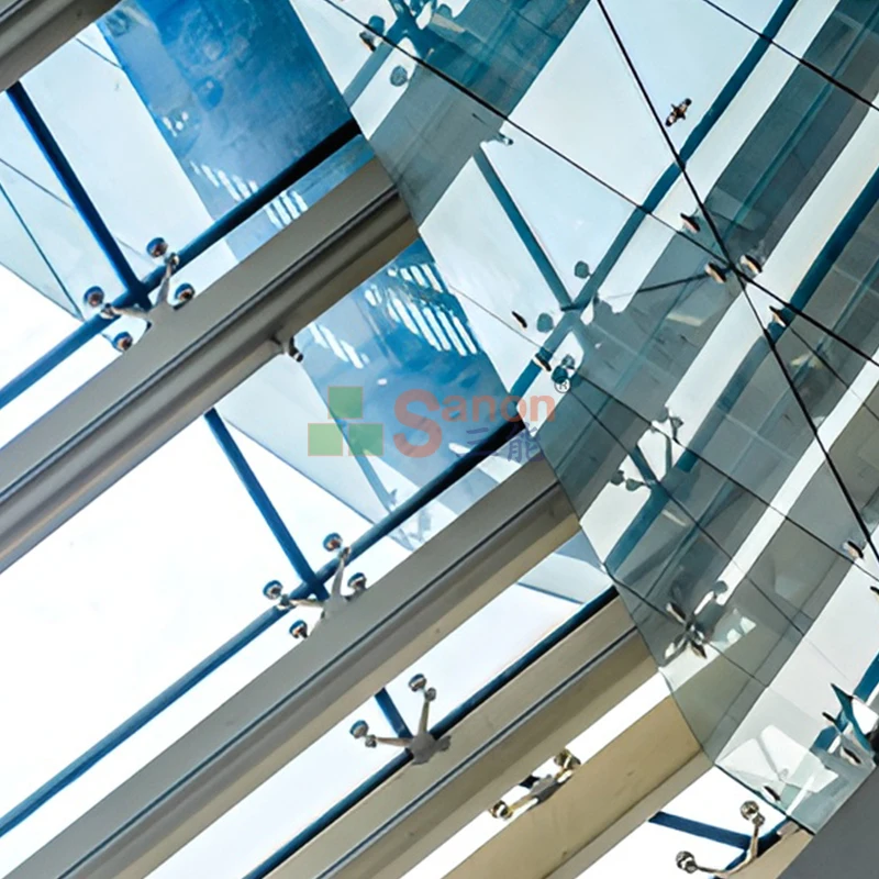 Factory Price 4 Arm Ways Stainless Steel Point Fixing Glass Curtain Walls Spider System