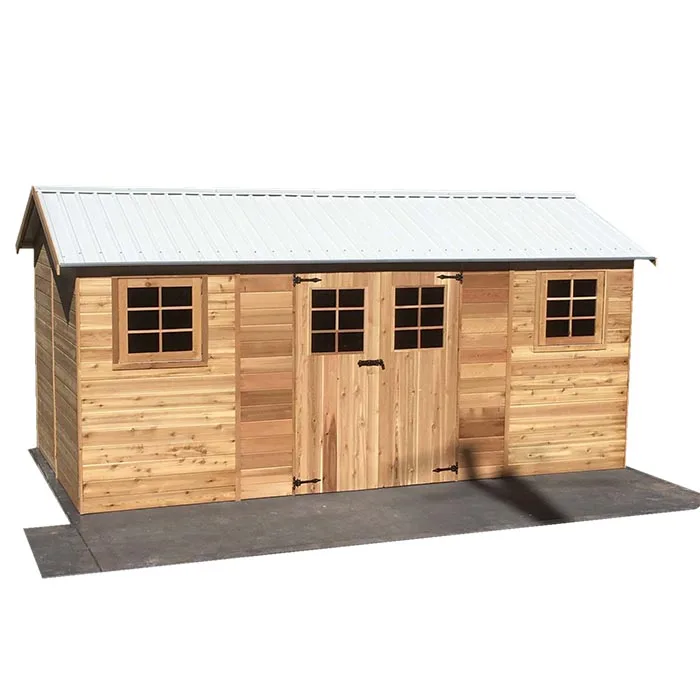 Sale Prefab 10x8 Storage Shed Garden Log Cabin Cedar Wooden Sheds And Cabins