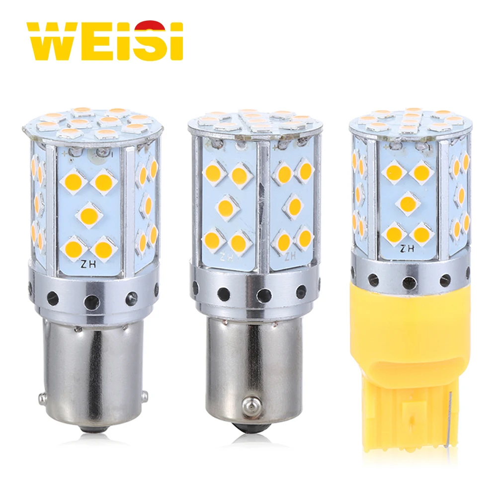 
1156 1157 T20 35SMD 3030 LED Bulbs Brake Turn Signal Automobile reversing light Turn signal BA15S BAY15D BAU15S T20 PY21W 