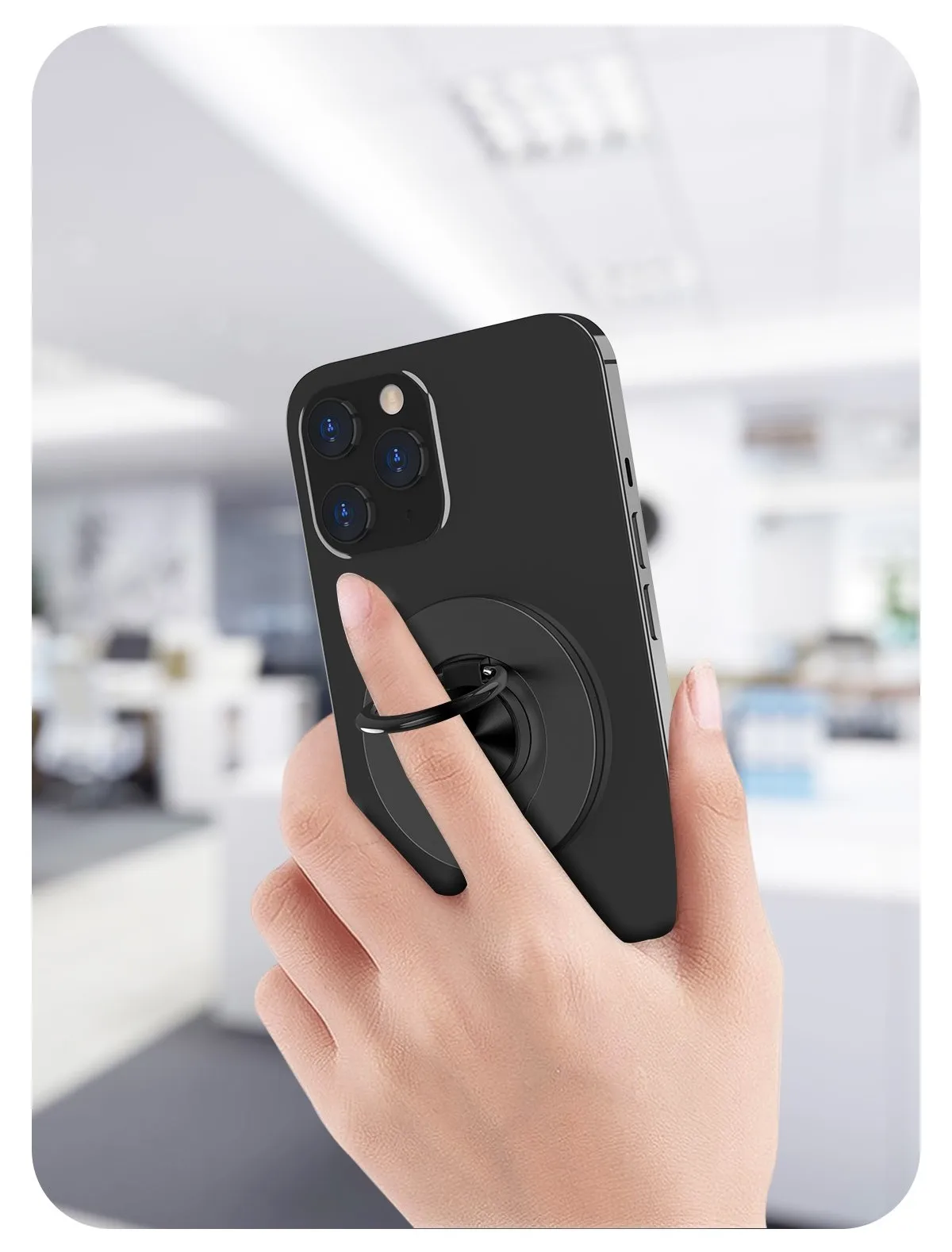  2021 новый дизайн магнитное кольцо-держатель для мобильного телефона iPhone 12