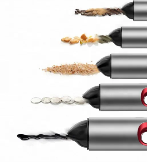 High Power Strong Suction Handheld Portable Wireless Vaccum  Wet Dry Commercial Car Wash Vacuum Cleaner