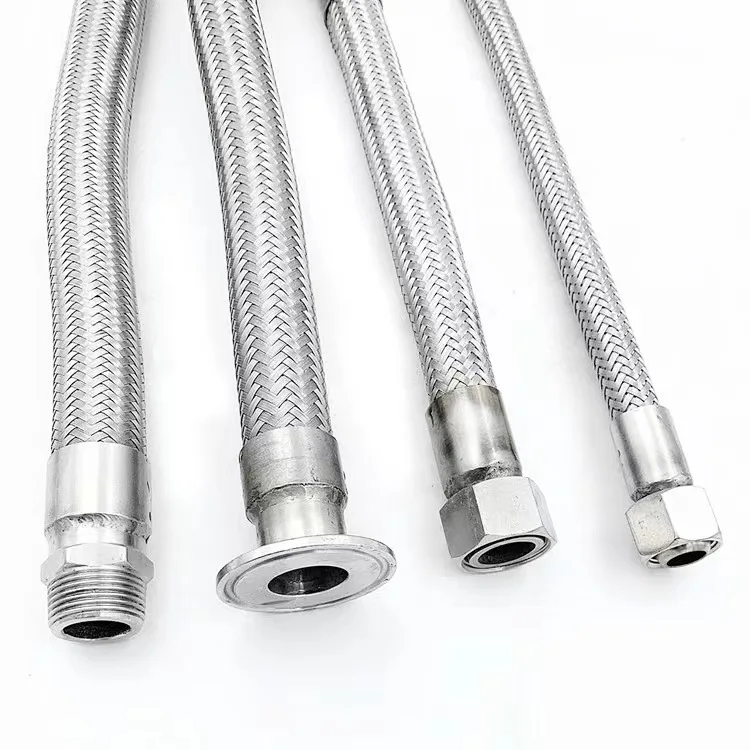 Custom High-Pressure Industrial Assemblies Engineered Stainless steel corrugated metal hose