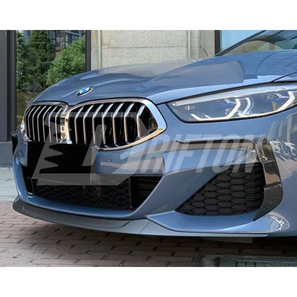 850i Style Front Lip For BMW 8 Series G14 G15 G16 Dry Carbon Fiber Body Kit