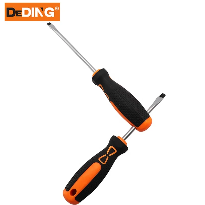 Construction tools TPR handle precision screwdriver electroplating treatment steel magnetic screwdriver