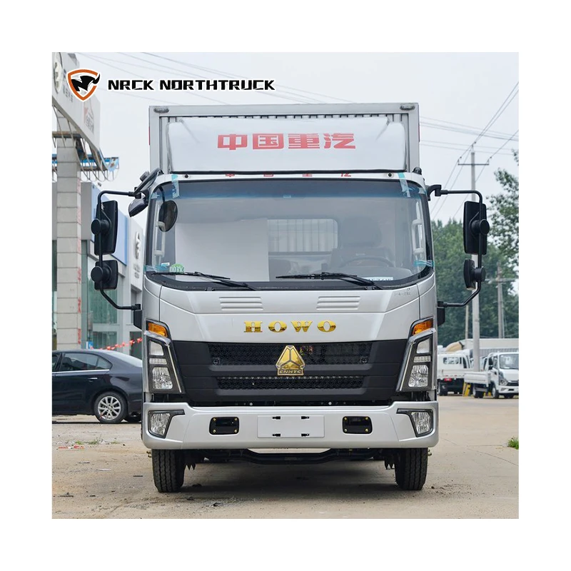 Sinotruk HOWO New or Used 4X2 140HP Van Cargo Transport Light Truck