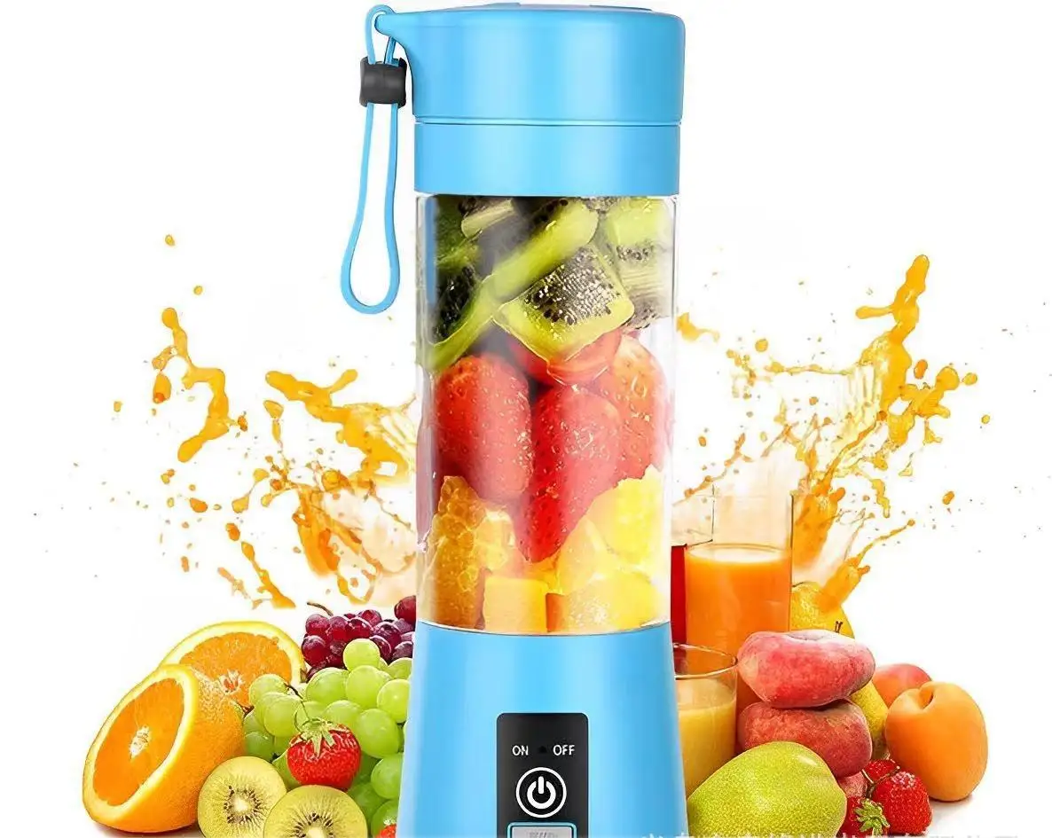 Mini Fruit Juicer 6 blades home USB charging multi-function portable juicer cup