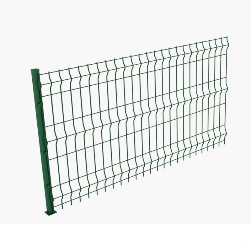 Decorative Galvanized Pvc Coated 3d Curved Wire Mesh Fence Panels Garden Fence Aluminum 3d Mesh