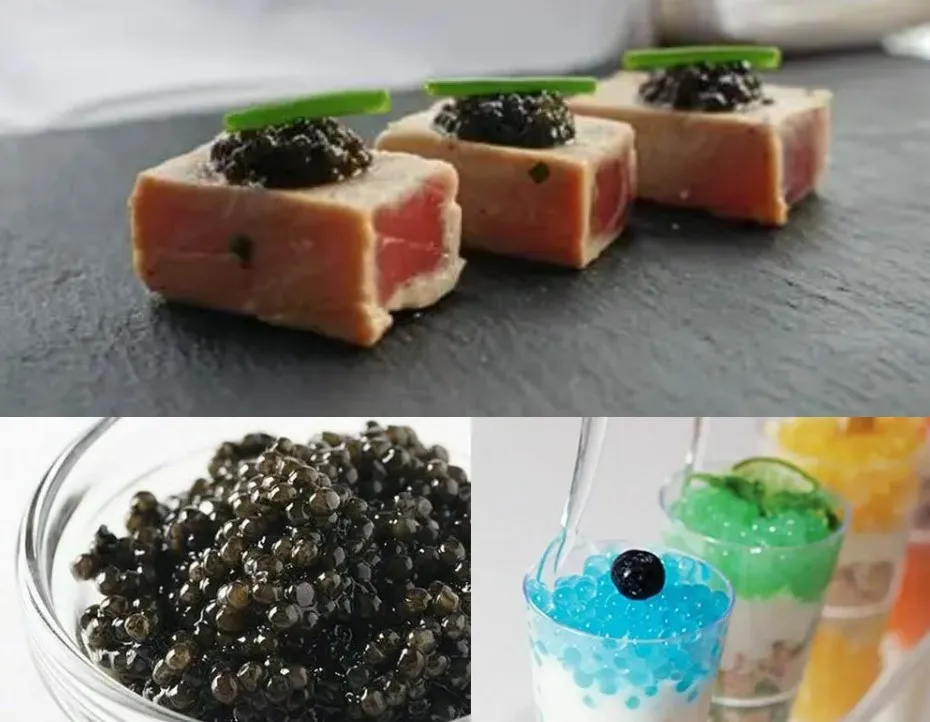 Caviar 100-hole Maker Caviar Maker Set Molecular Gourmet Tools Caviar Maker