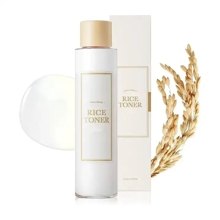 New product Rice Water Toner Face Wholesale Hydrating Anti Acne Face Toner Private Korean Adults Fashionable Female