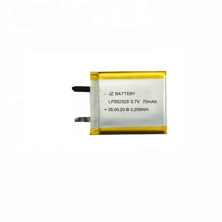 Customized 505070 1700mah 3.7v rechargeable lipo battery