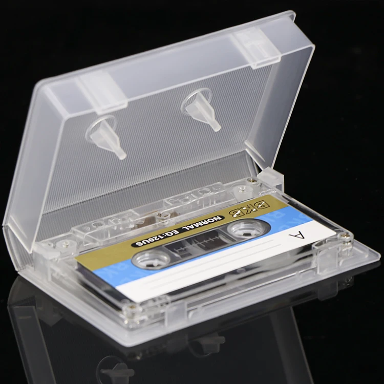 Оптовая продажа, индивидуальный футляр для аудиокассеты, музыкального рекордера, VHS кассеты, корпус для хранения видеокассеты, футляр для кассеты