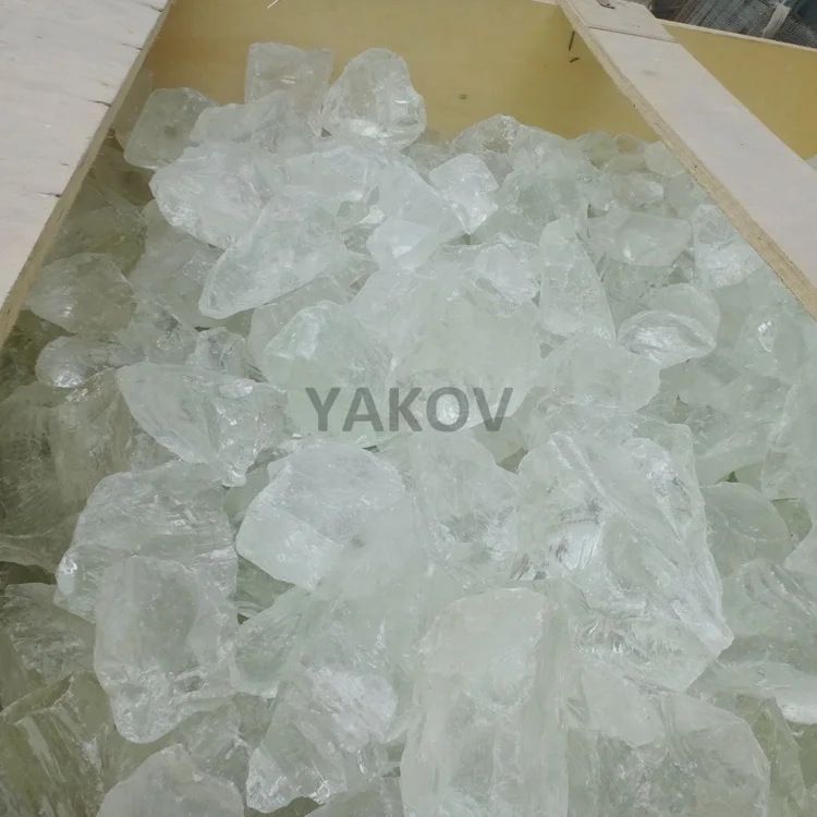 home decoration garden landscaping crystal white slag glass rock