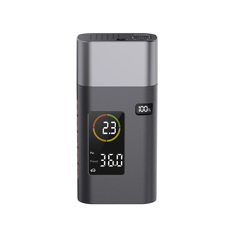 Automobile Air Pump Emergency Lighting Portable Pointer Display Tire Inflators For Car